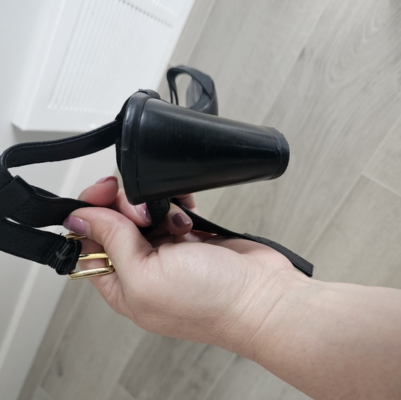 Ralph Lauren leather heels sandal - Picture 4 of 6